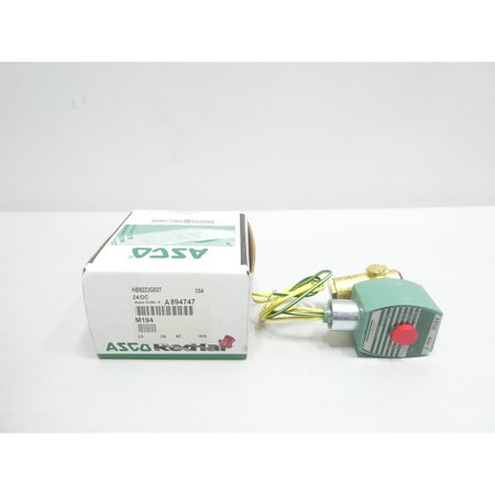 ASCO RED-HAT II 24V-DC 3/8IN NPT SOLENOID VALVE HB8223G027